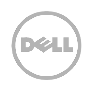 Logo Dell (escala de grises)
