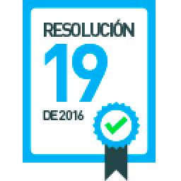 Ícono Resolución 19 de 2016