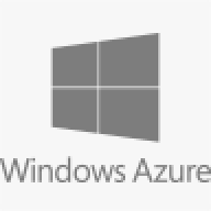 Logo Windows Azure (escala de grises)